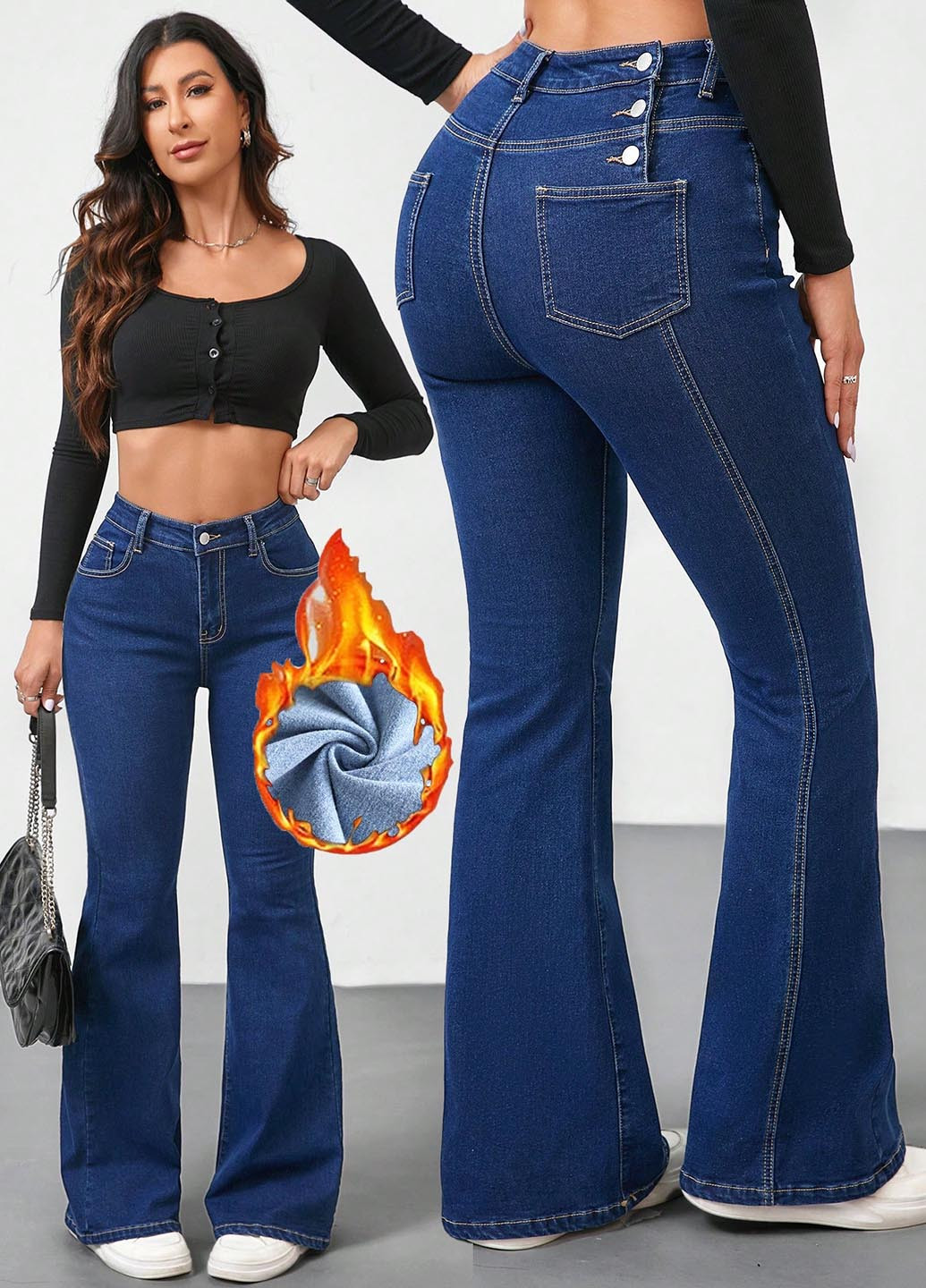 Джинсы SHEIN - (347152517)