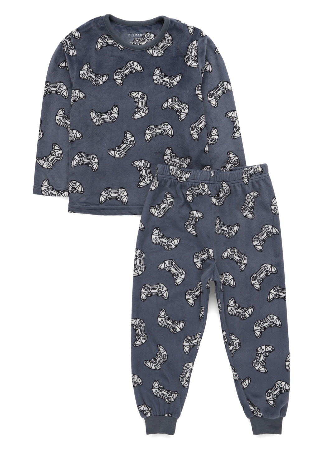 Серая зимняя пижама (свитшот, брюки) Primark