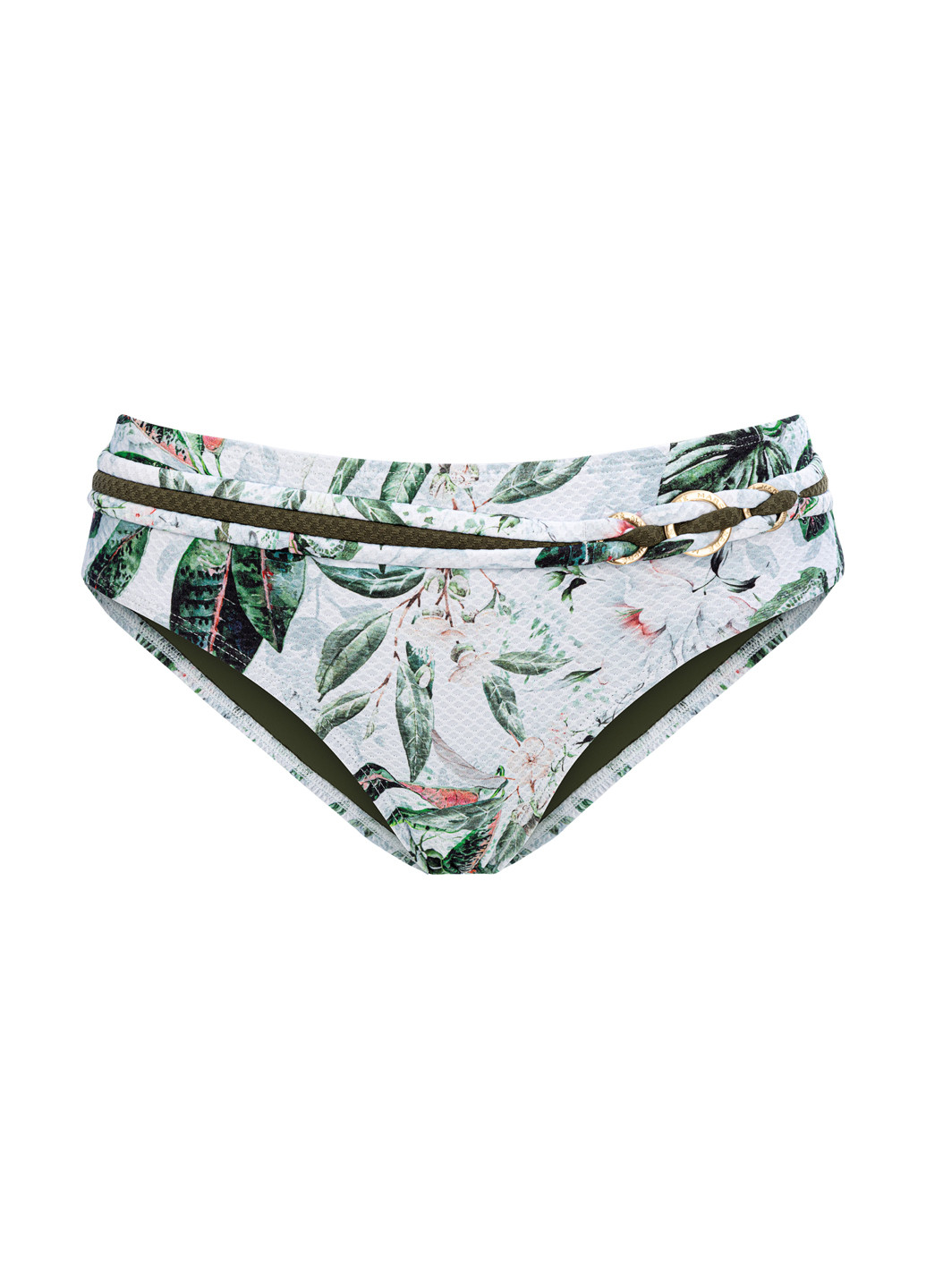 Цветные купальные трусики с цветочным принтом Marc & André