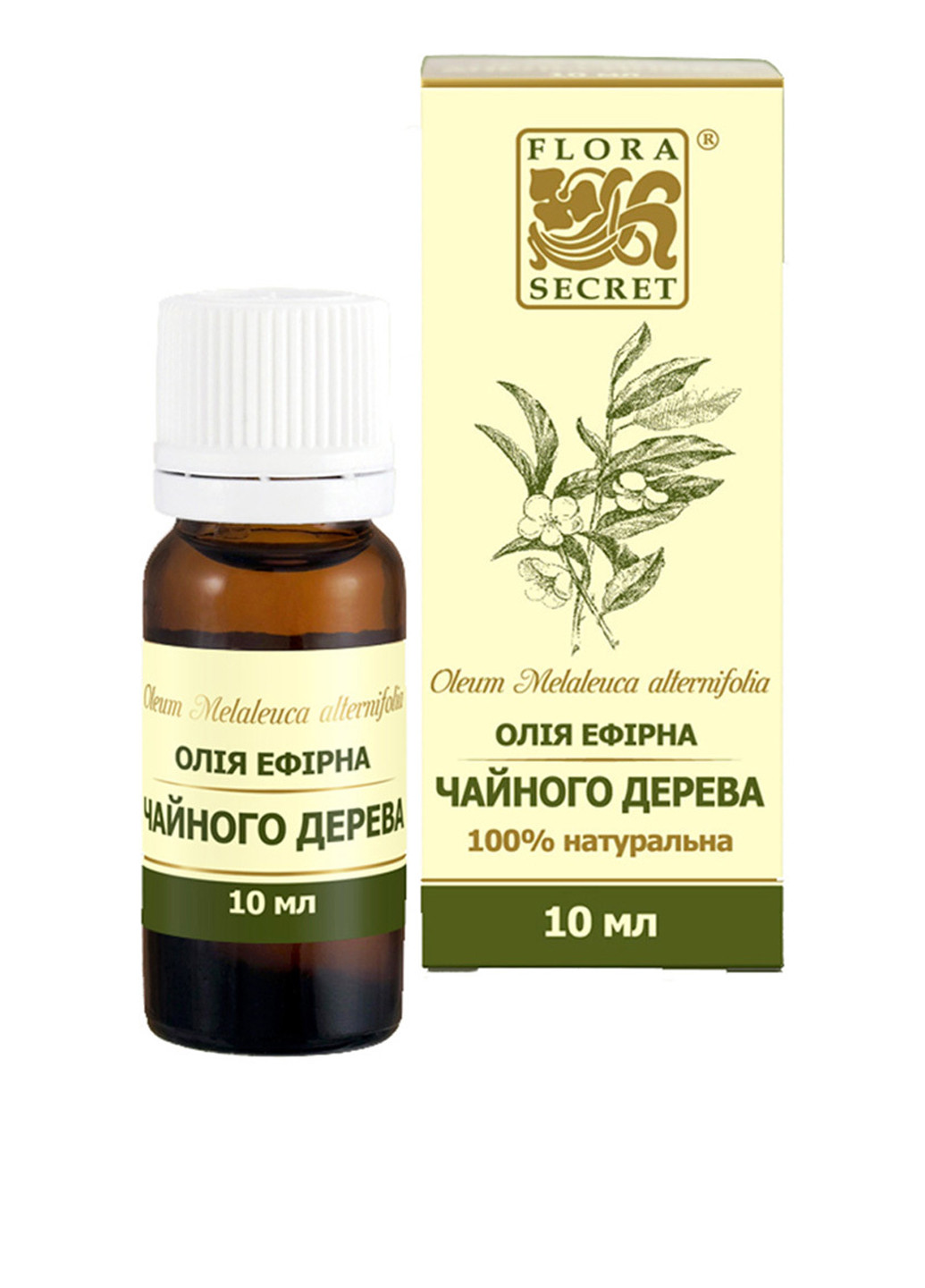 Ефірна олія чайного дерева, 10 мл Flora Secret (95228476)