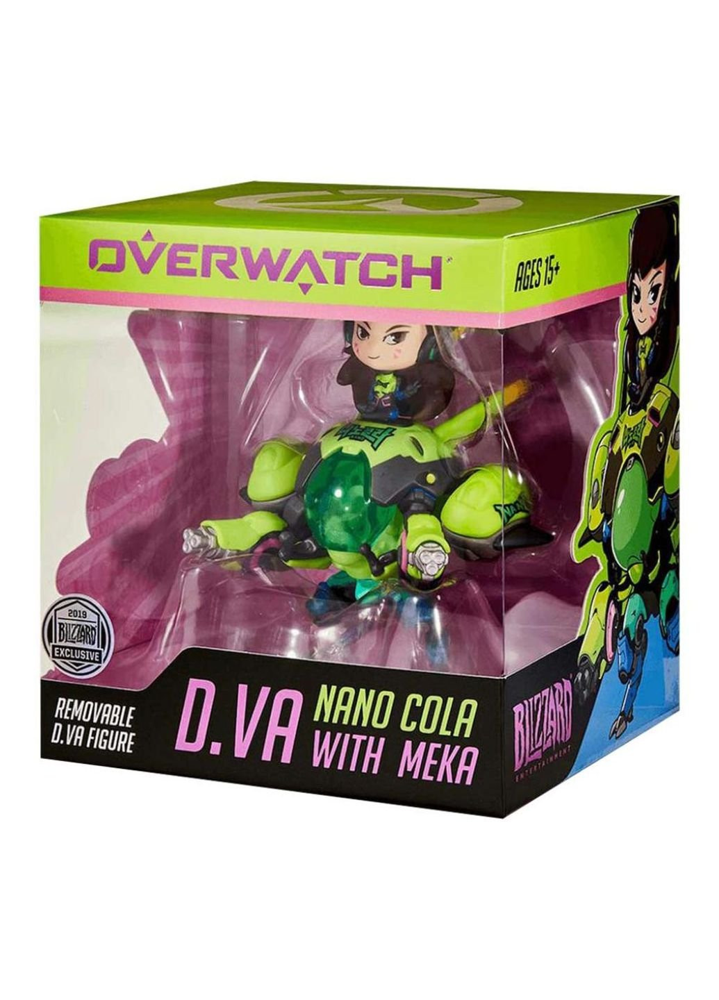 Фігурка Overwatch Cute But Deadly Nano Cola D.Va and MEKA (B63745) Blizzard (252249802)