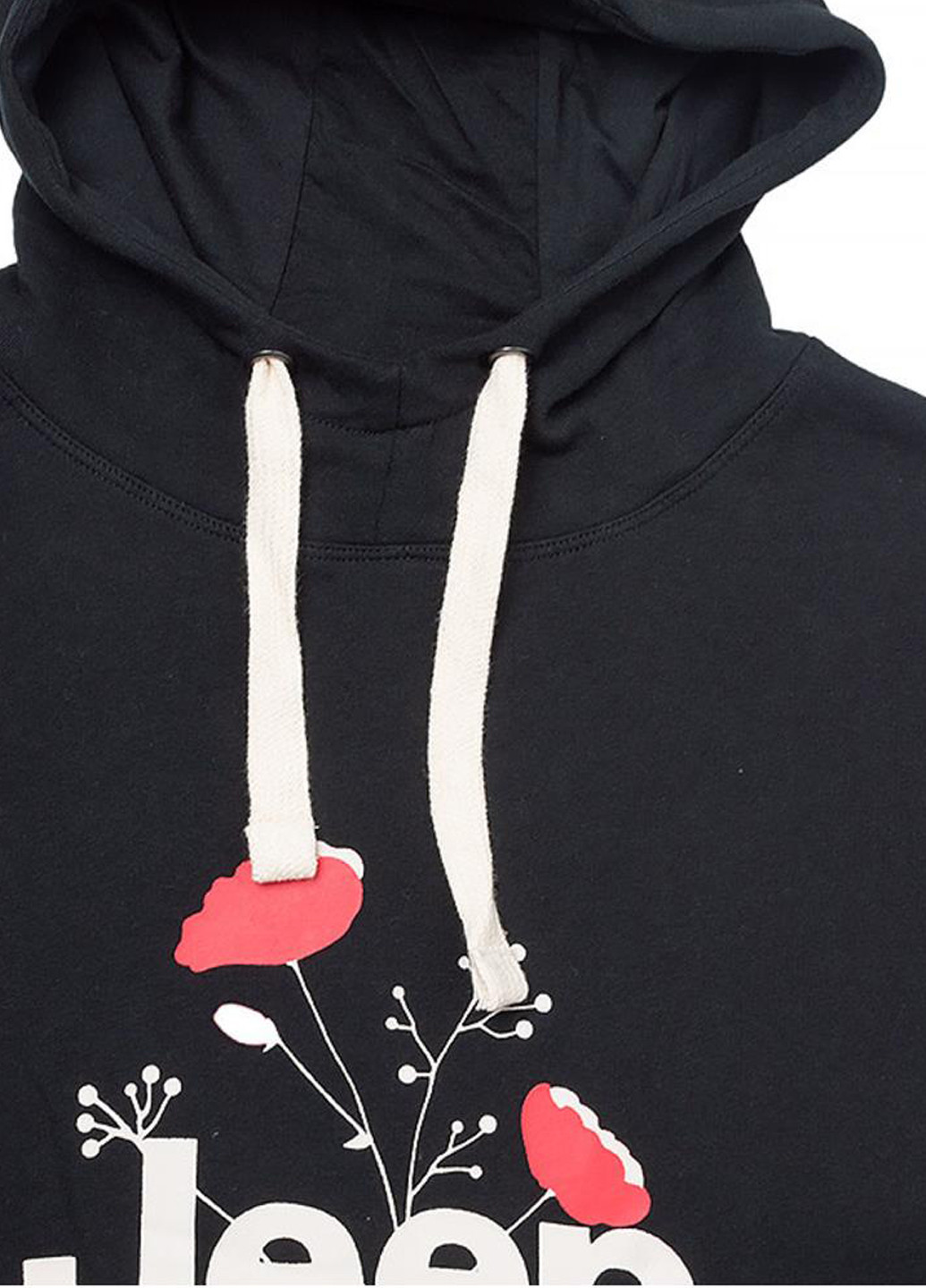 Худи O102606-B000 Jeep HOODED OVERSIZE SWEATSHIRT Botanical Print (322022461)