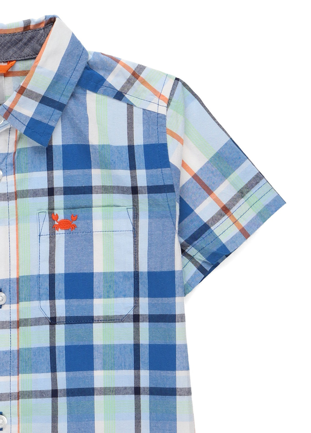 Цветная кэжуал рубашка в клетку Gymboree