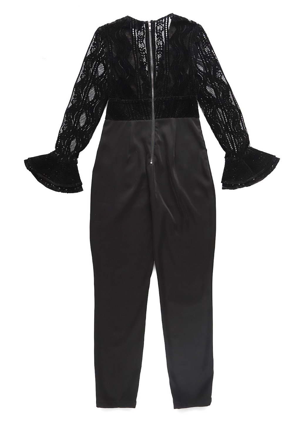 Комбинезон Mossman комбинезон-брюки однотонный чёрный кэжуал полиэстер