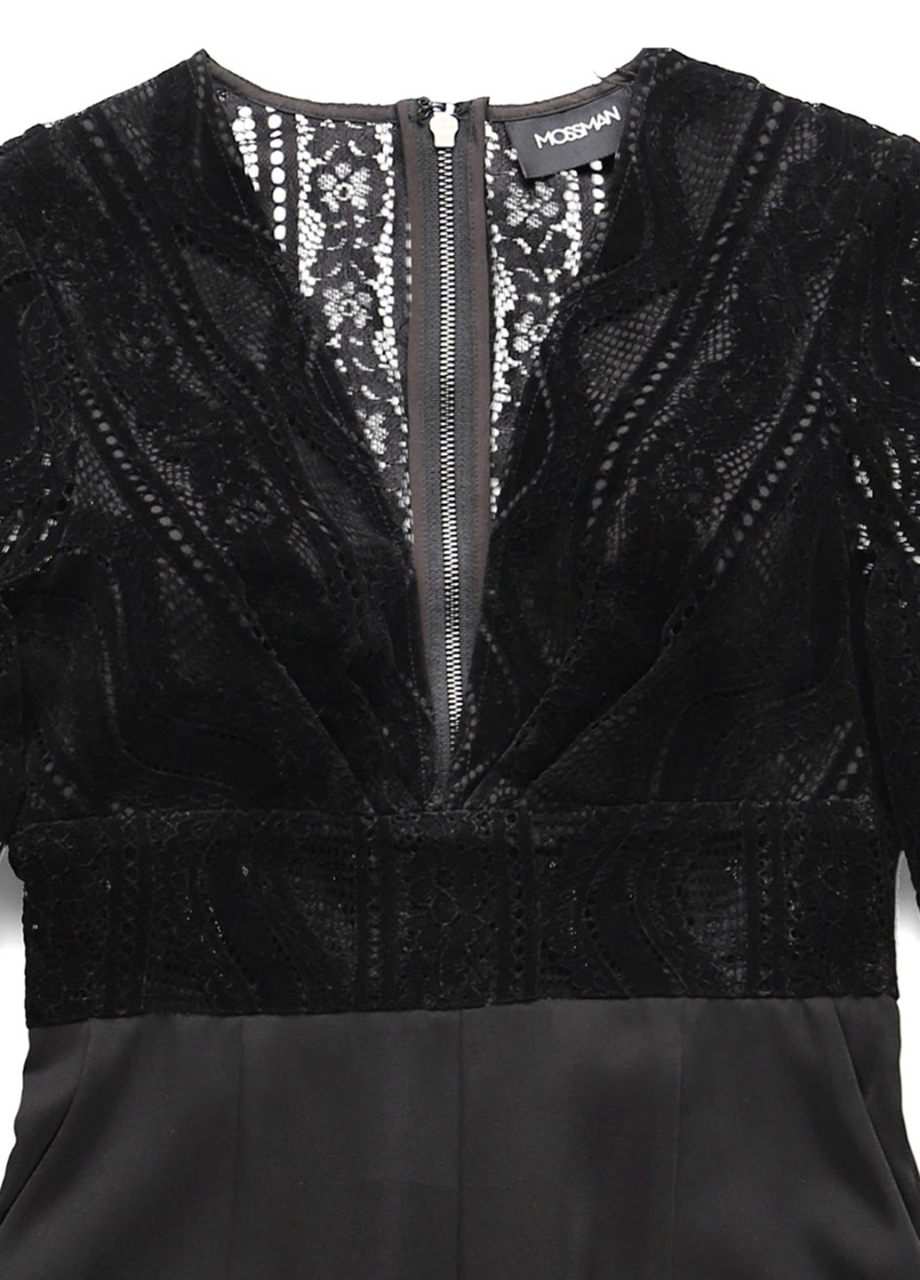 Комбинезон Mossman комбинезон-брюки однотонный чёрный кэжуал полиэстер