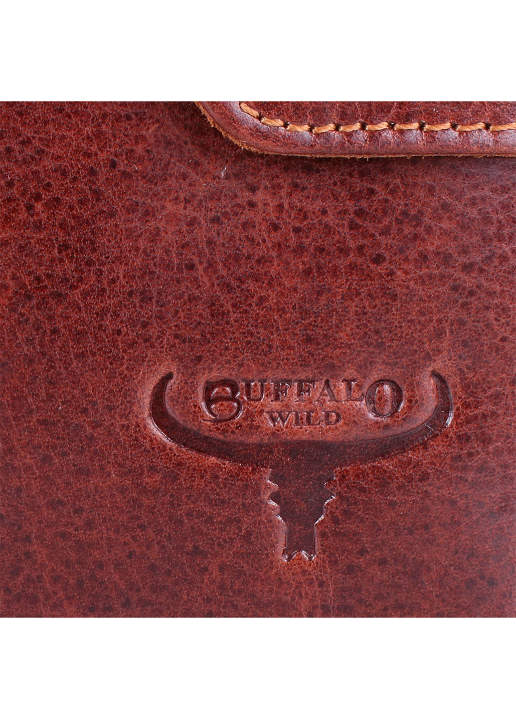 Мужской кожаный кошелек 12,5х9,5х2,5 см Buffalo Wild (195771839)