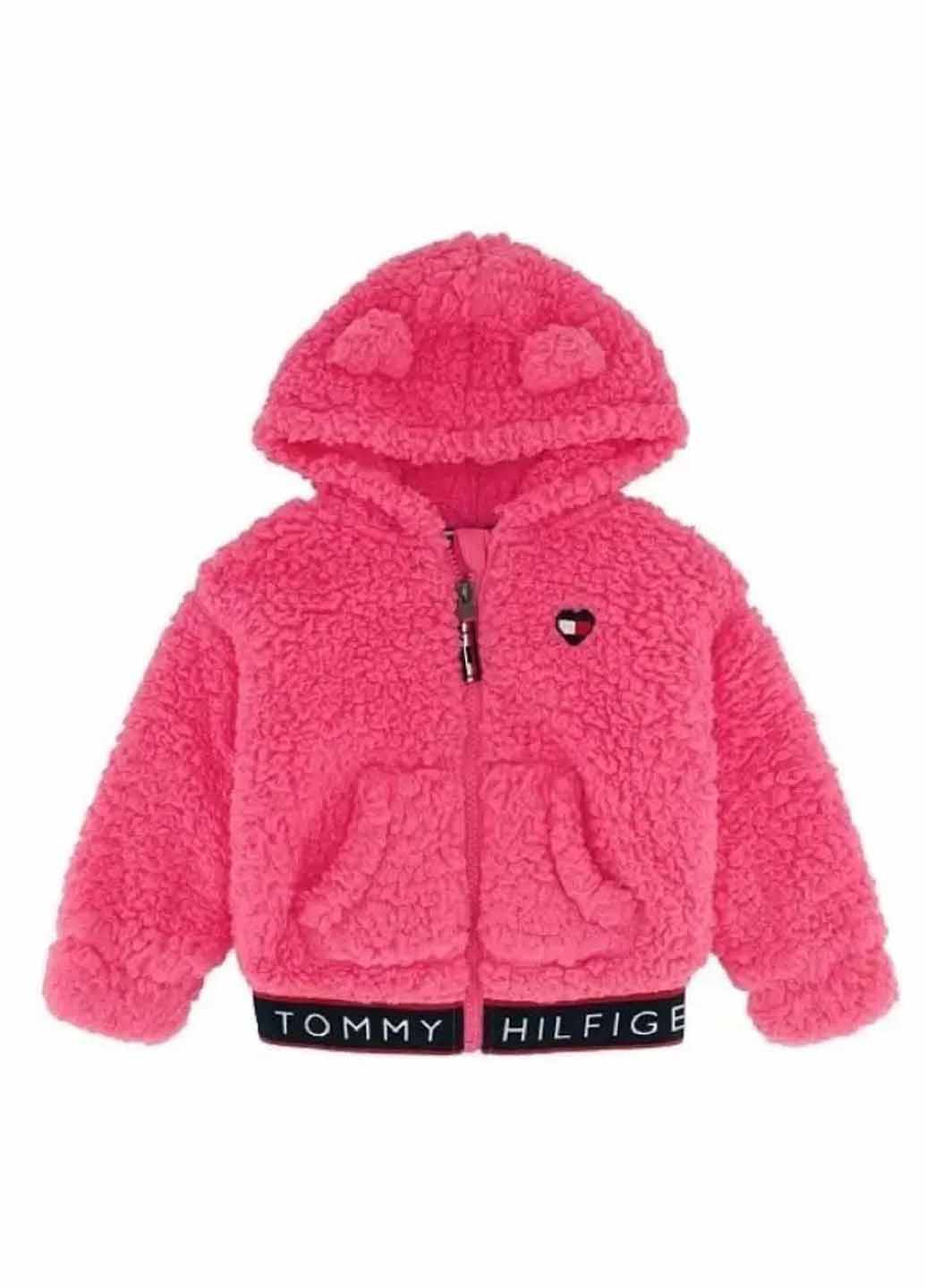 Рожева демісезонна куртка Tommy Hilfiger