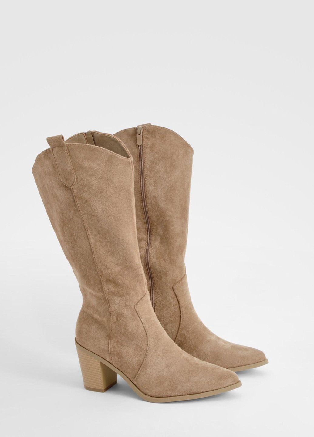 Осенние сапоги казаки Boohoo