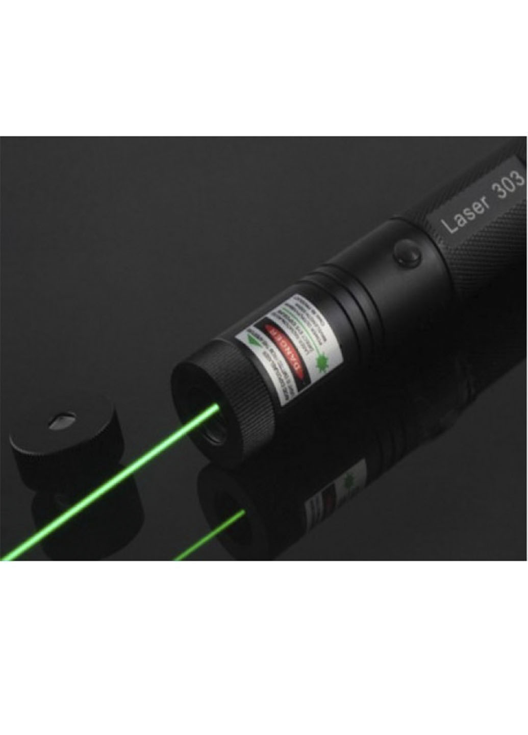 Лазерная указка зелёный лазер Laser 303 green с насадкой XO (253096697)