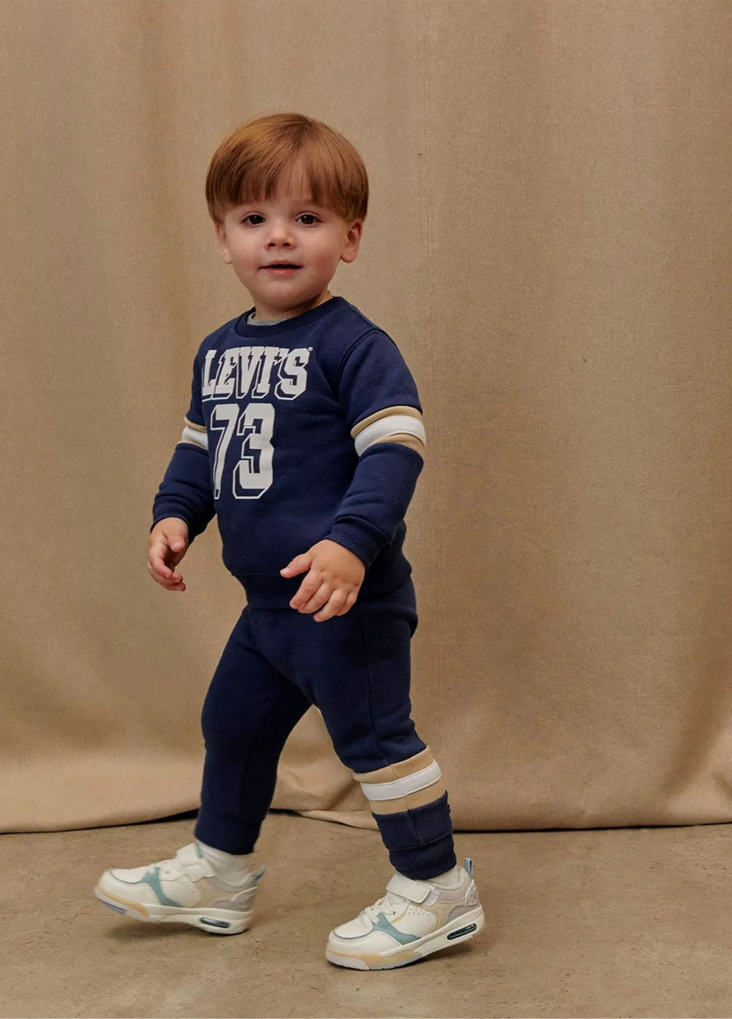 Синій демісезонний комплект (світшот, брюки) Levi's