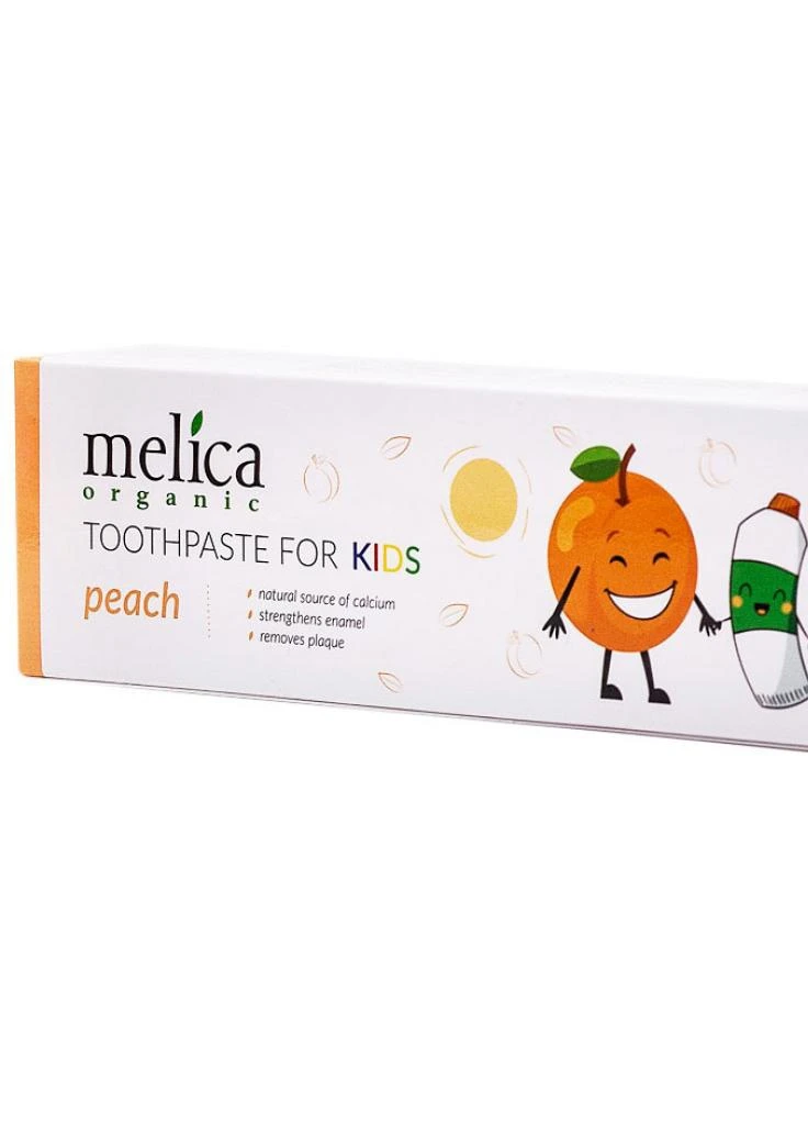 Зубна паста Melica Organic Персик 100 мл No Brand (248202779)