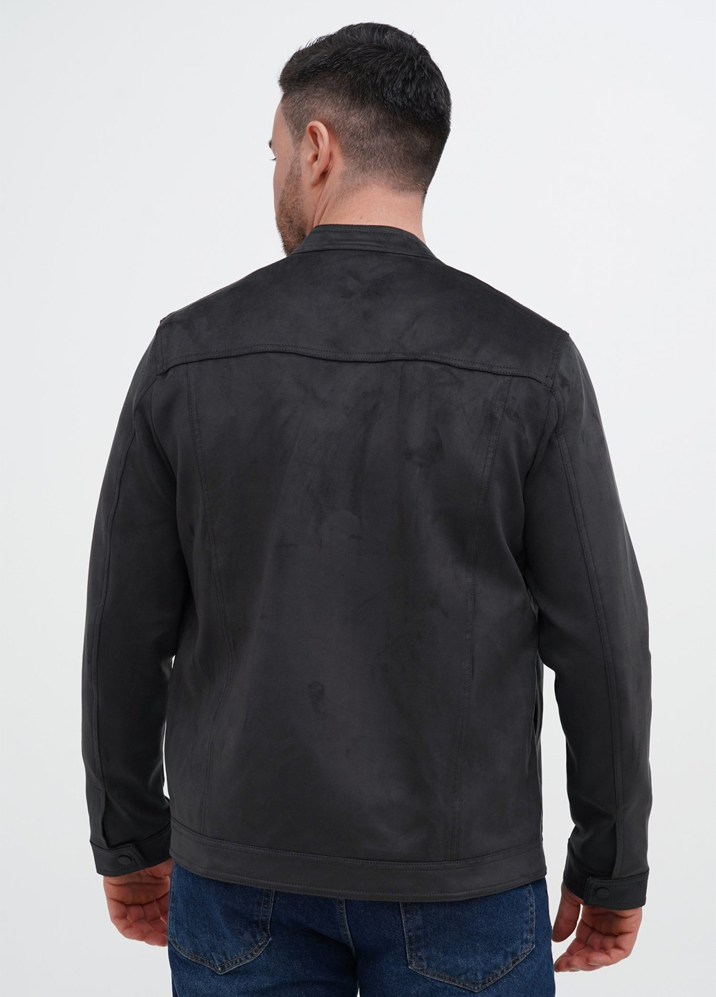 Темно-серая демисезонная куртка Trend Collection