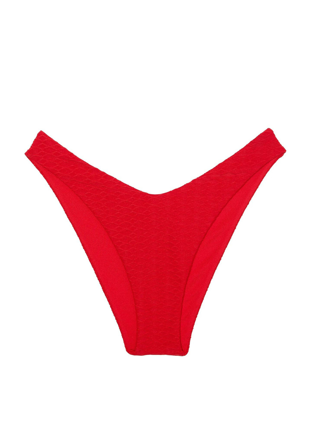 Красные купальные трусики-плавки однотонные Victoria's Secret