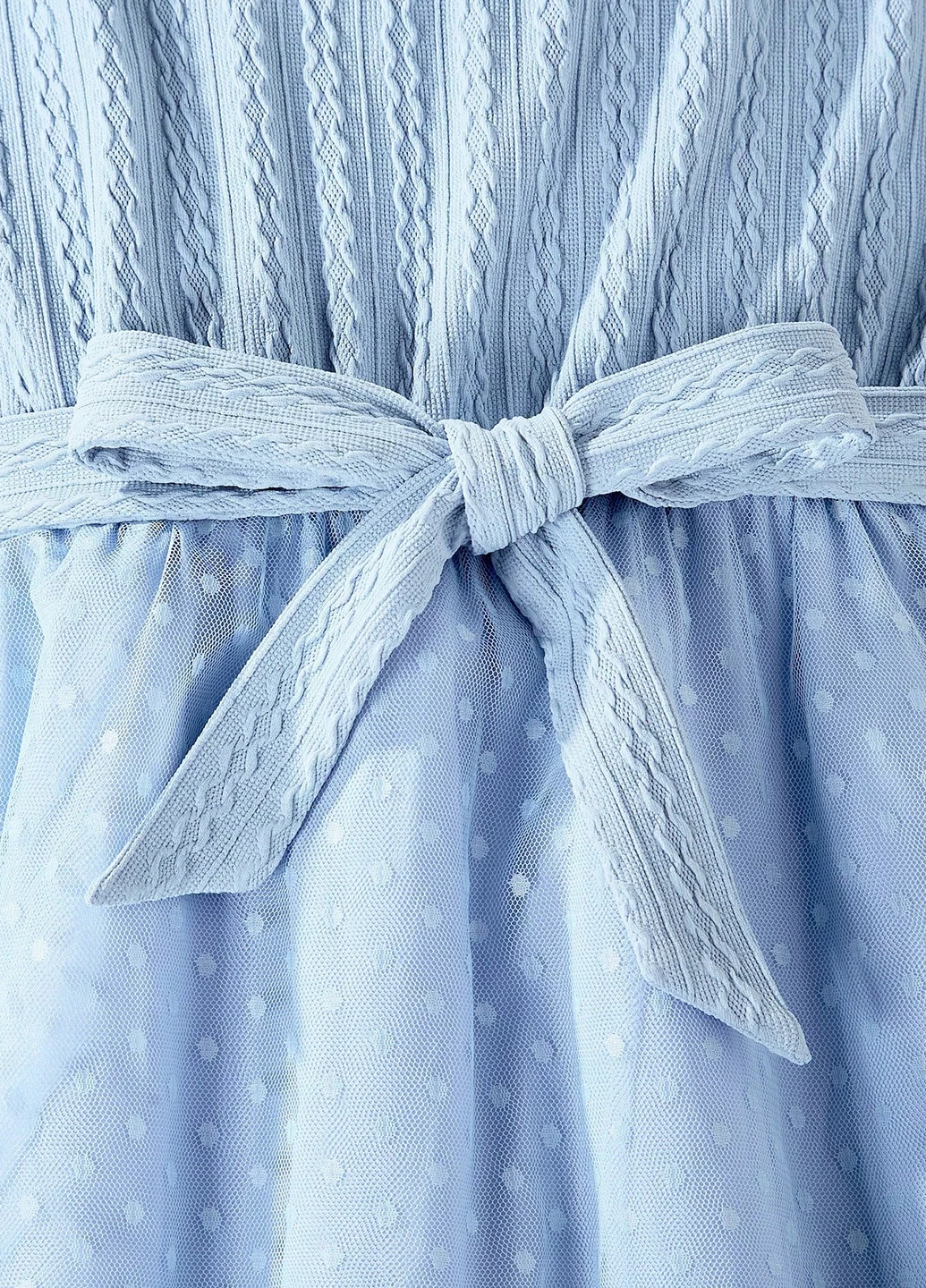 Голубой летний комплект (жакет, платье) SHEIN