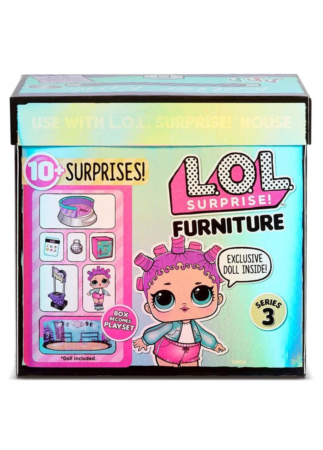 Кукла (567103) L.O.L. Surprise! furniture s2 - роллердром роллер-леди (201491372)