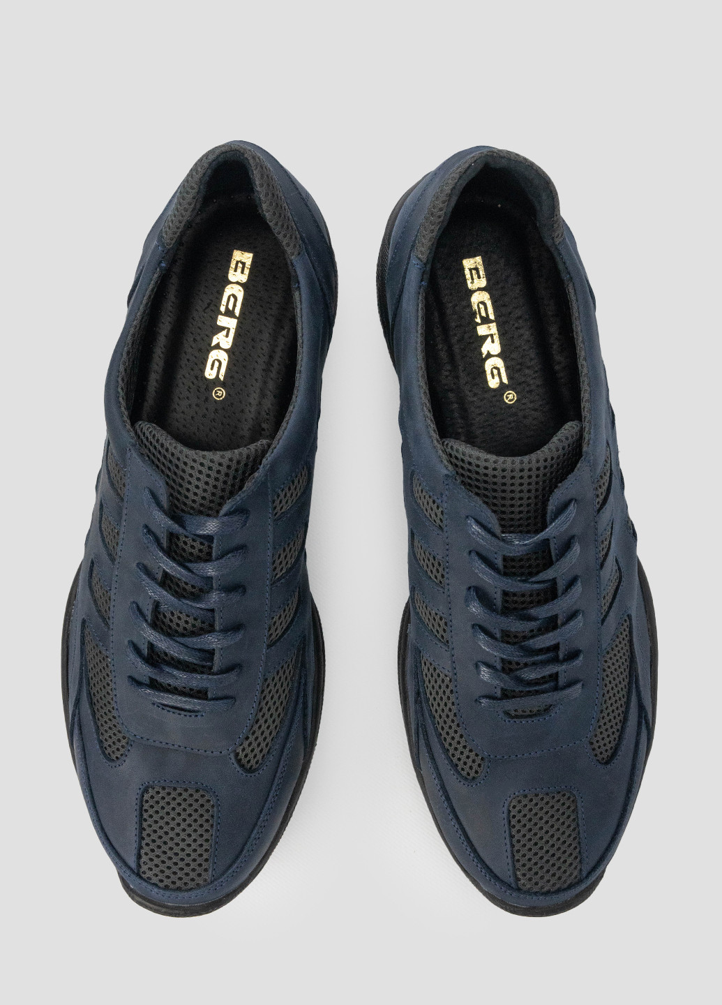 Синие демисезонные кроссовки Berg