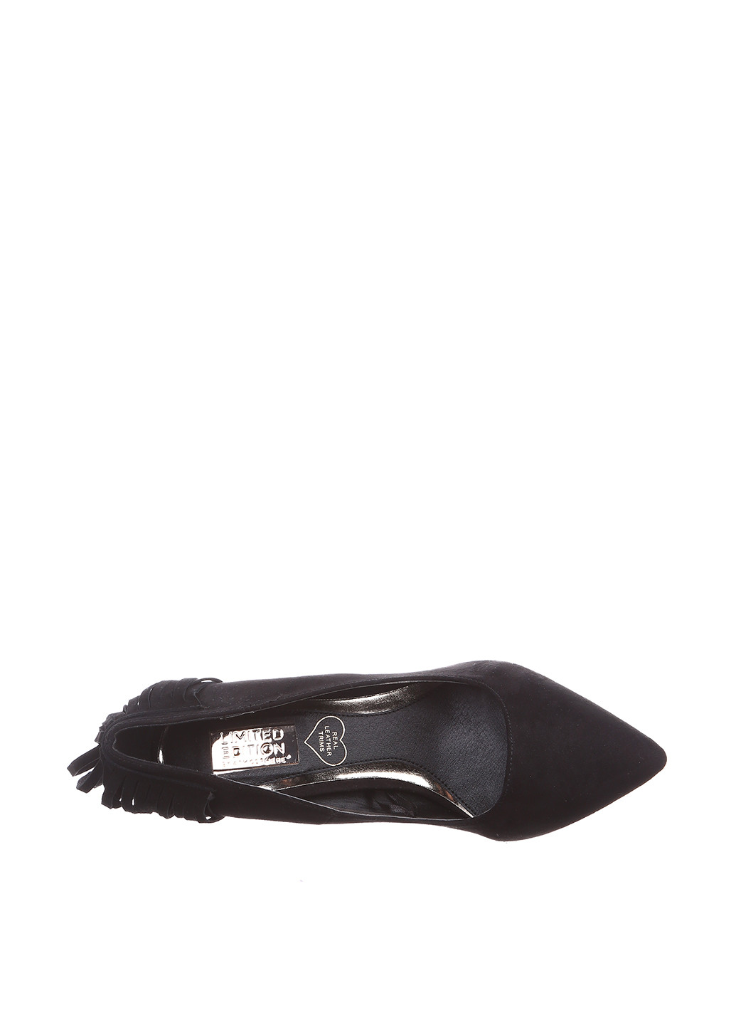 Туфли Primark на высоком каблуке с бахромой