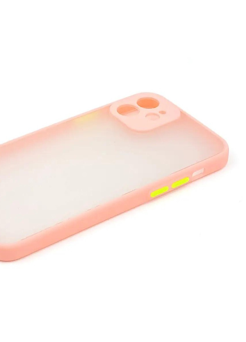 Силиконовый Чехол Накладка Avenger Totu Series Separate Camera Для iPhone 12 Pink No Brand (254091741)