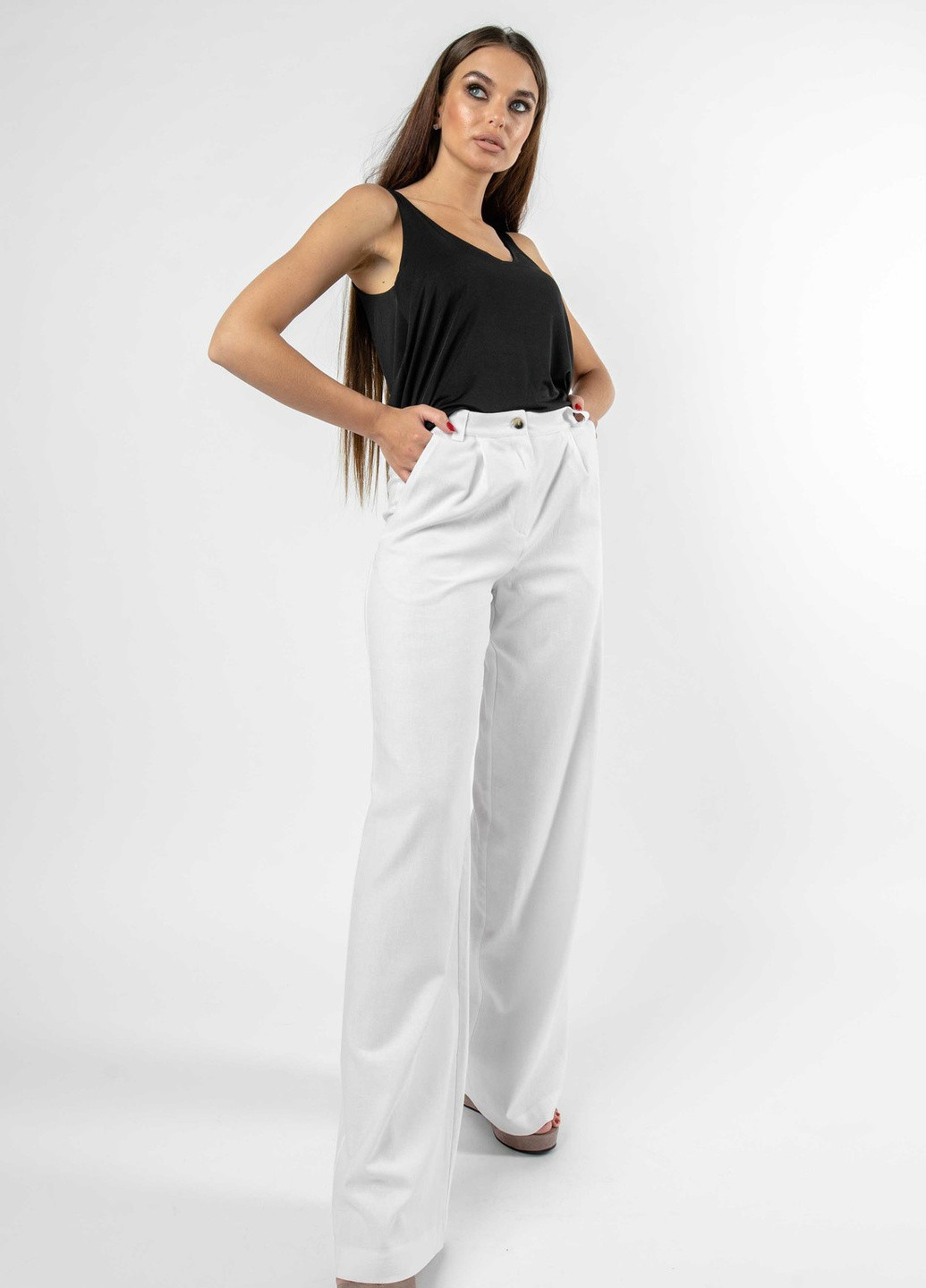 Штани Рі Марі Шер-Льон БР 14.1-51 / 18 білий Ри Мари (224984620)