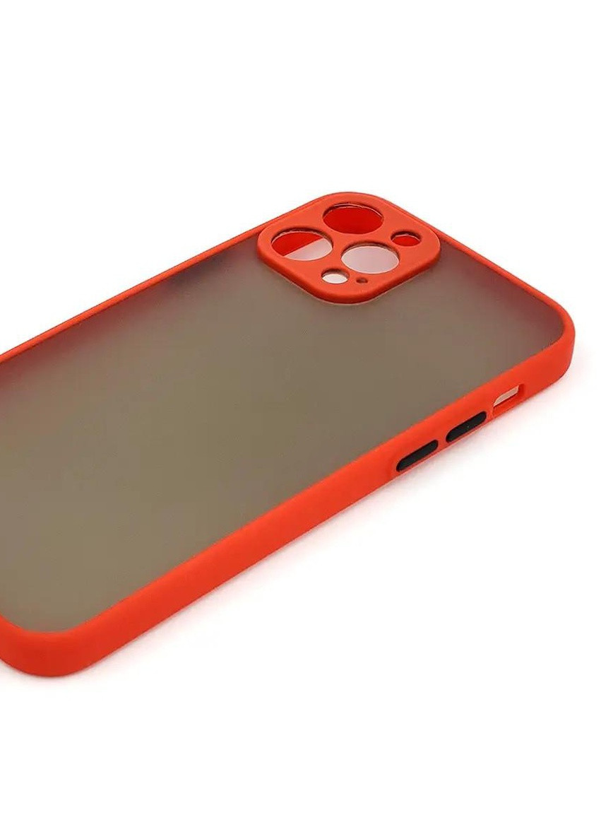 Силиконовый Чехол Накладка Avenger Totu Series Separate Camera Для iPhone 12 Pro Max Red No Brand (254091995)