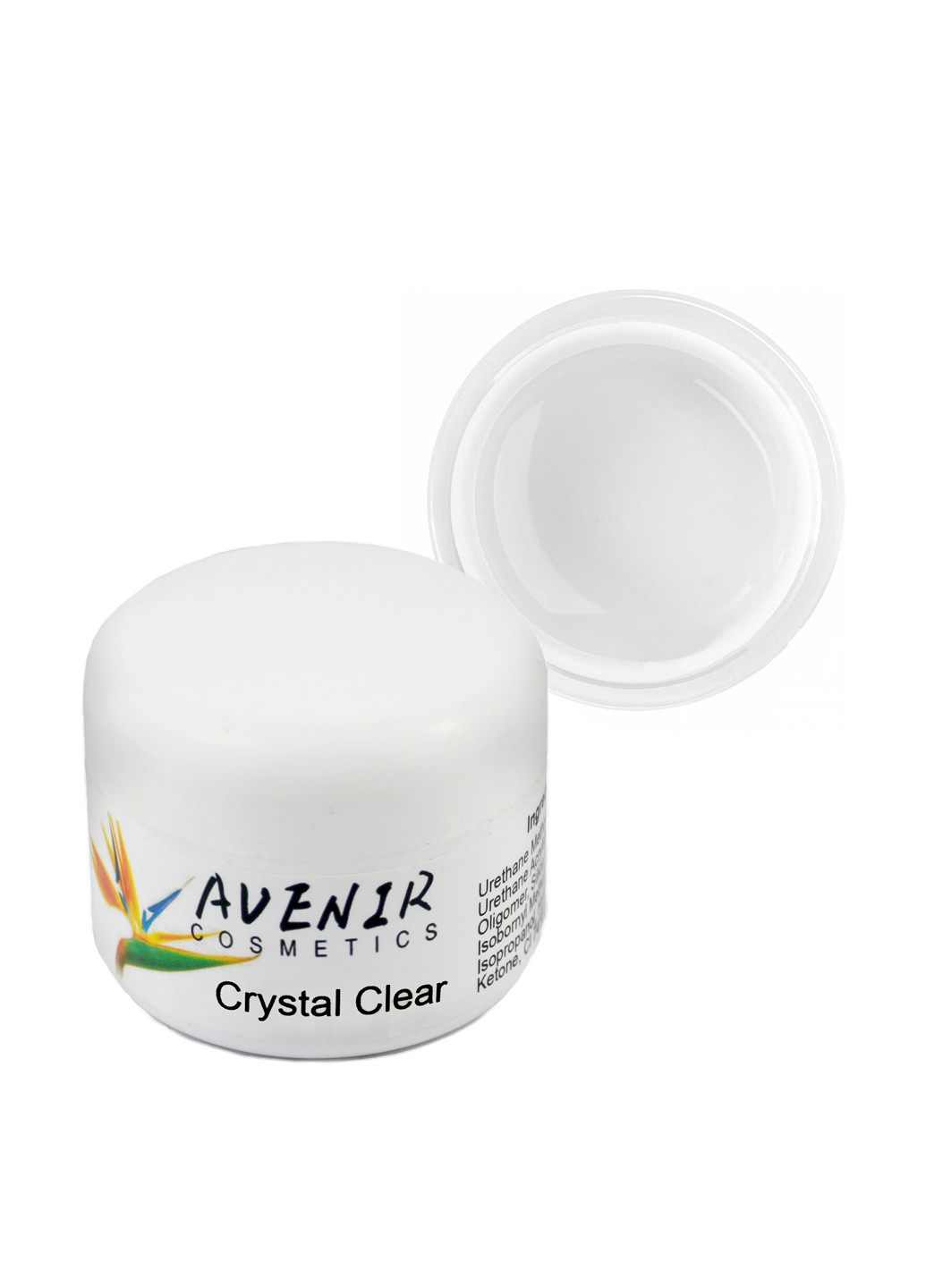 Гель для наращивания Crystal Clear, 30 мл AVENIR Cosmetics (119945304)