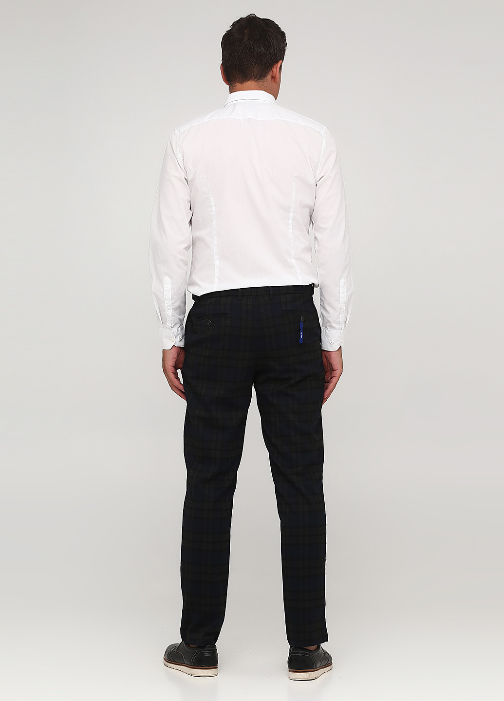 Темно-серые кэжуал демисезонные классические, зауженные брюки C&A