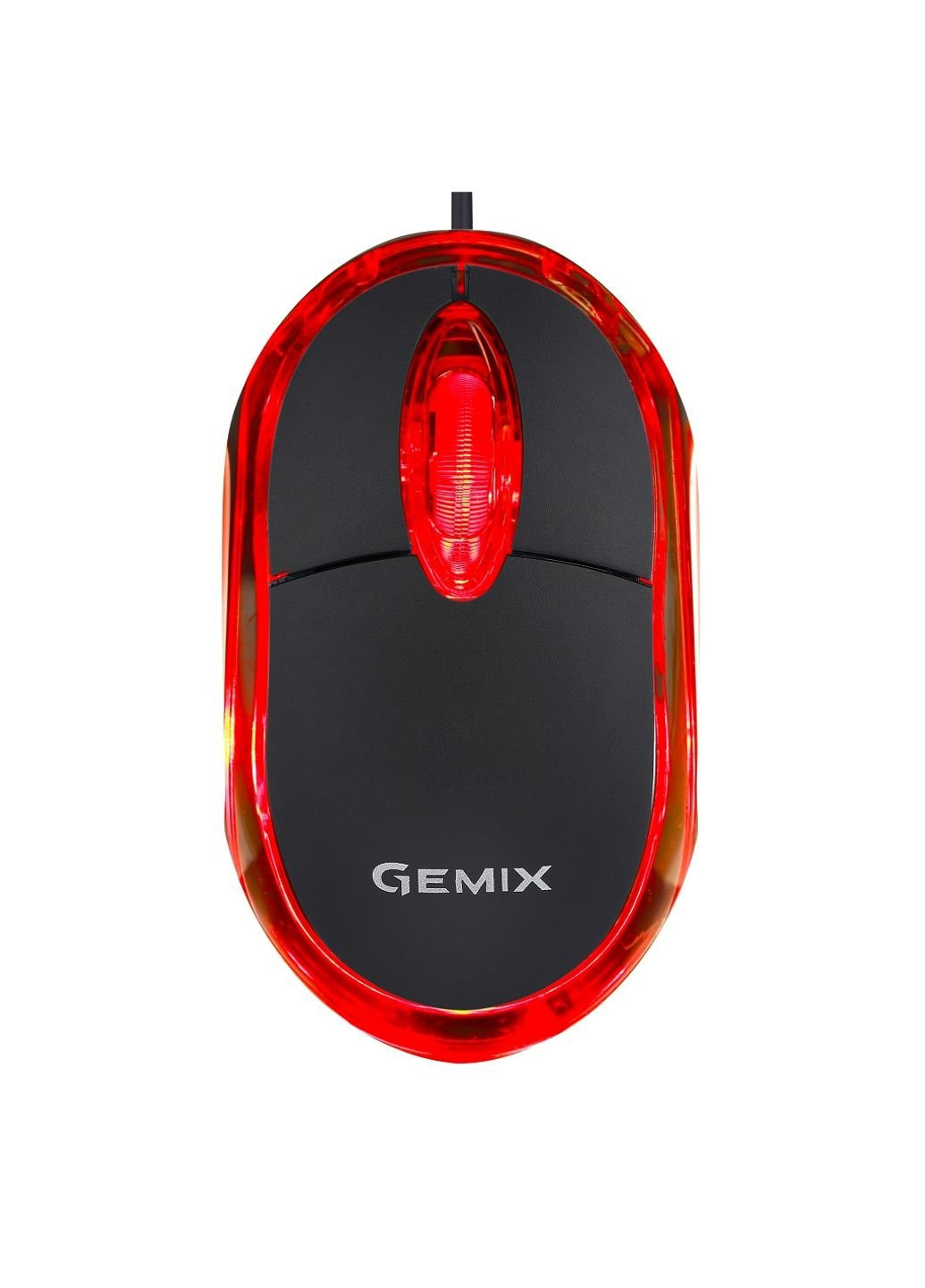 Мишка GM105 USB black (GM105Bk) Gemix (253432305)