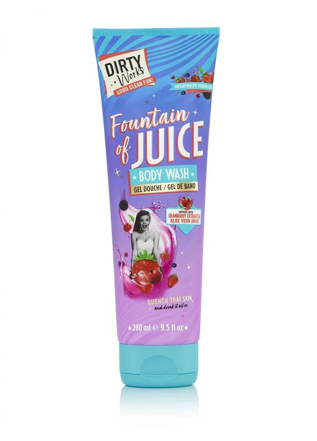 Гель для душу Fountain of Juice 280 мл Dirty Works 5060528320856 (252627815)