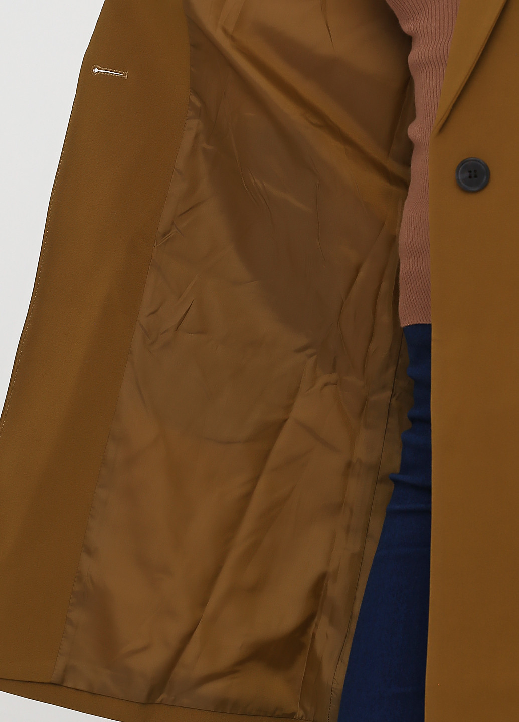 Оливковое (хаки) демисезонное Пальто однобортное Vero Moda