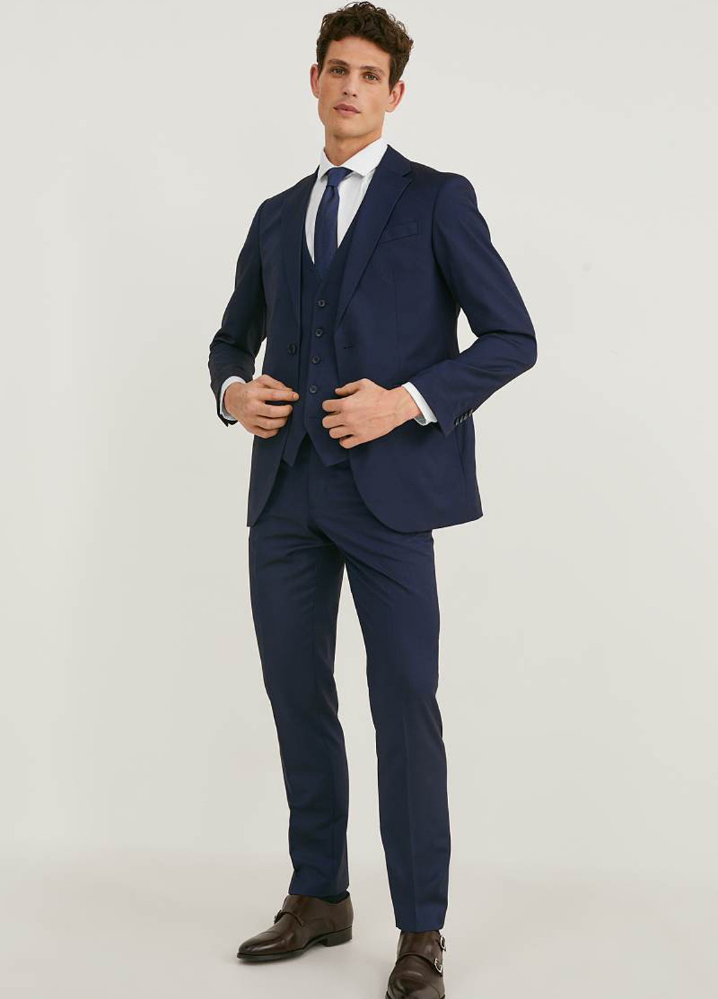 Комплект (пиджак, жилет, галстук) C&A (305848793)