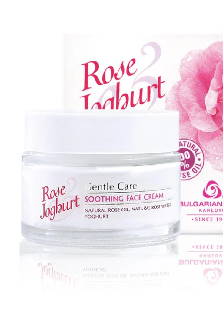 Bulgarian Rose Успокаивающий крем для лица Rose Joghurt от 50 мл — Крем, Болгарія (253927252)
