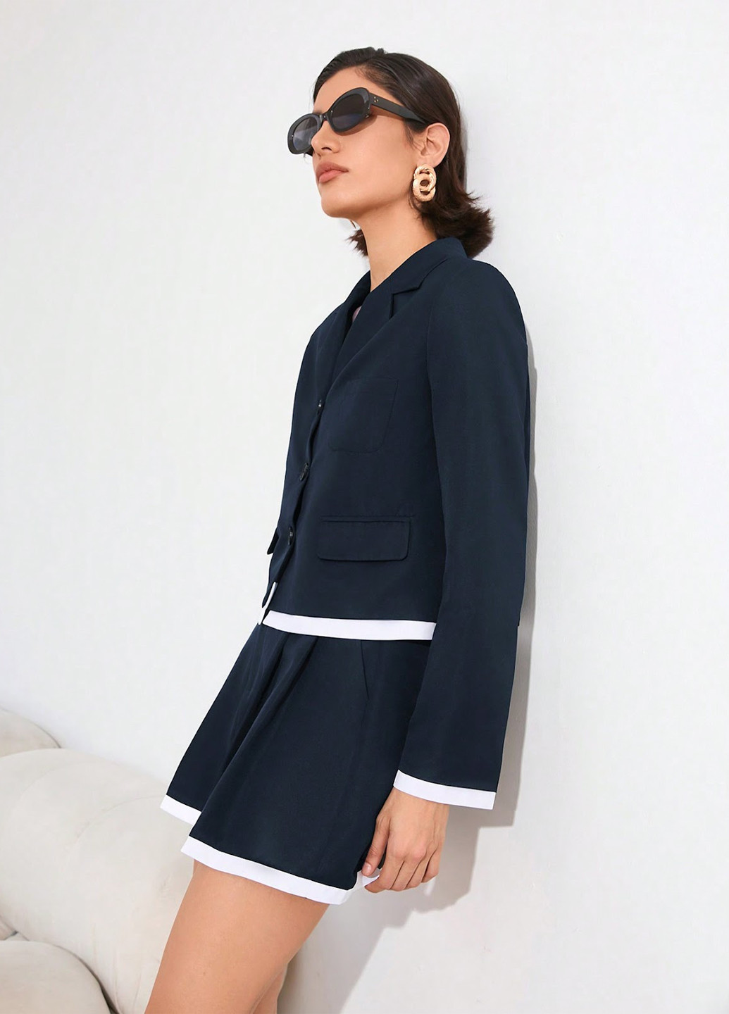 Костюм (жакет, юбка) SHEIN (331109865)