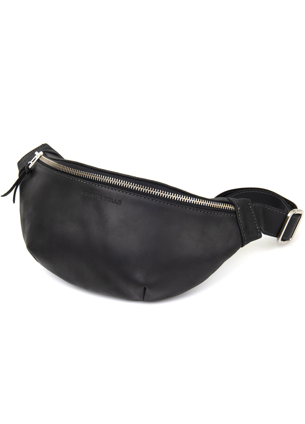 Бананка поясна унісекс вінтажна 25,5х12,5х7 см Grande Pelle (252416146)