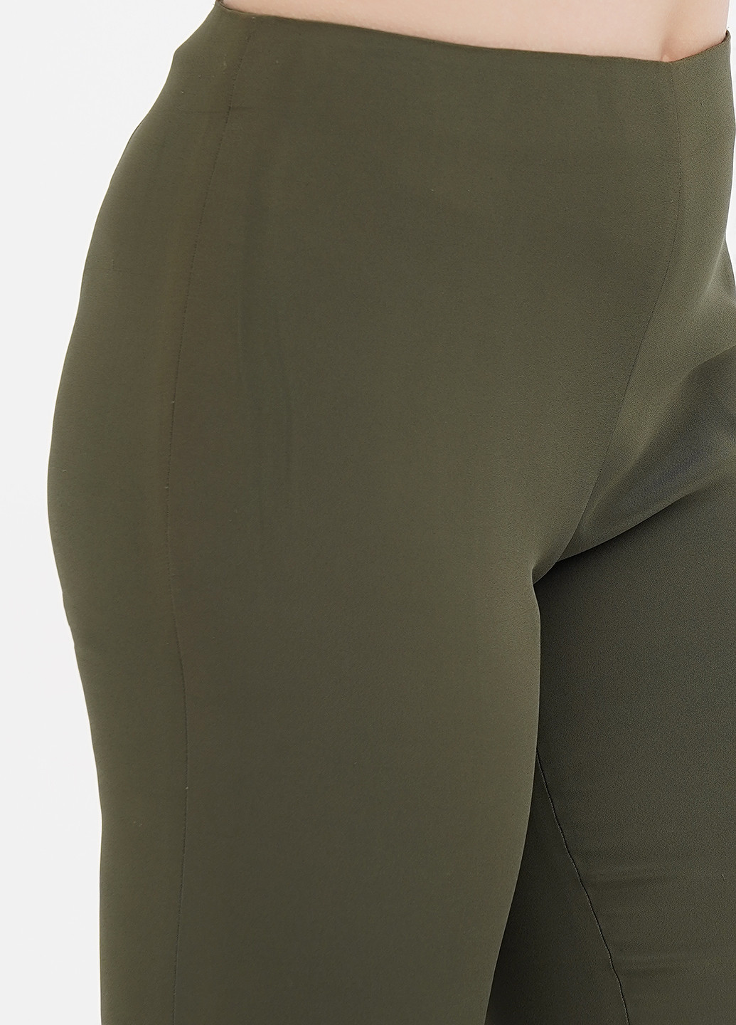 Хаки кэжуал демисезонные зауженные, укороченные брюки Ralph Lauren