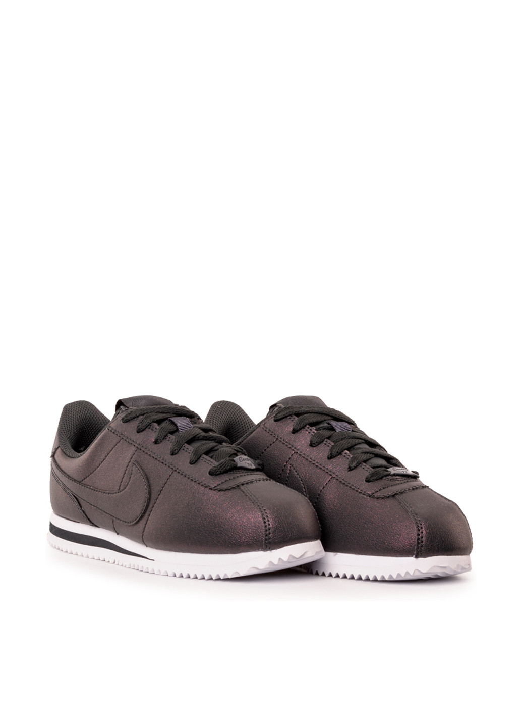 Фиолетовые демисезонные кроссовки Nike CORTEZ BASIC SL SS (GS)