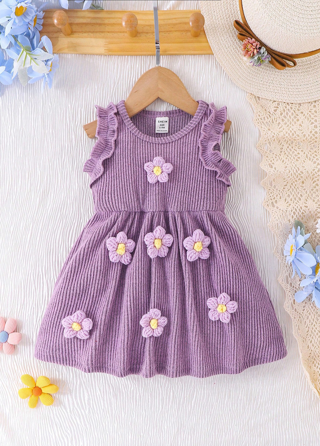 Світло-фіолетова сукня SHEIN (340692250)