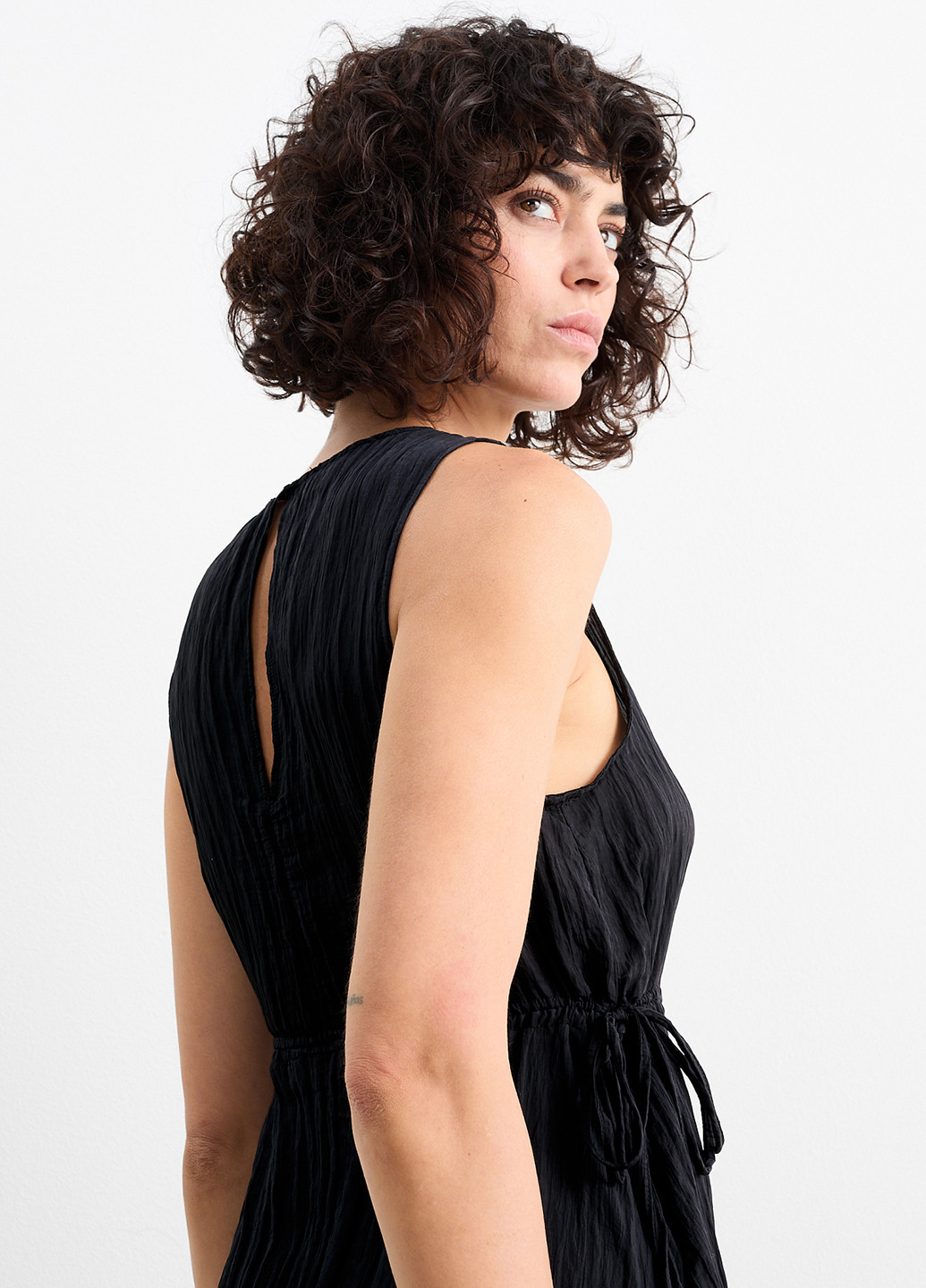 Чорна кежуал сукня а-силует C&A однотонна