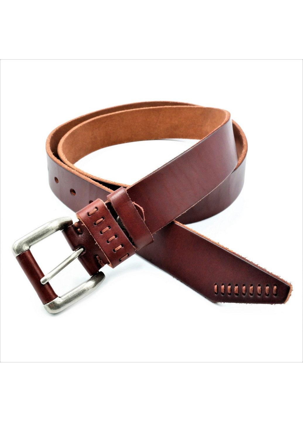 Чоловічий шкіряний ремінь Le-Mon (255405882)