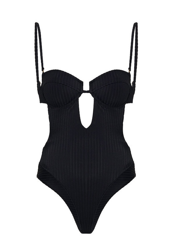 Чорний літній чорний купальник BIA Swimwear