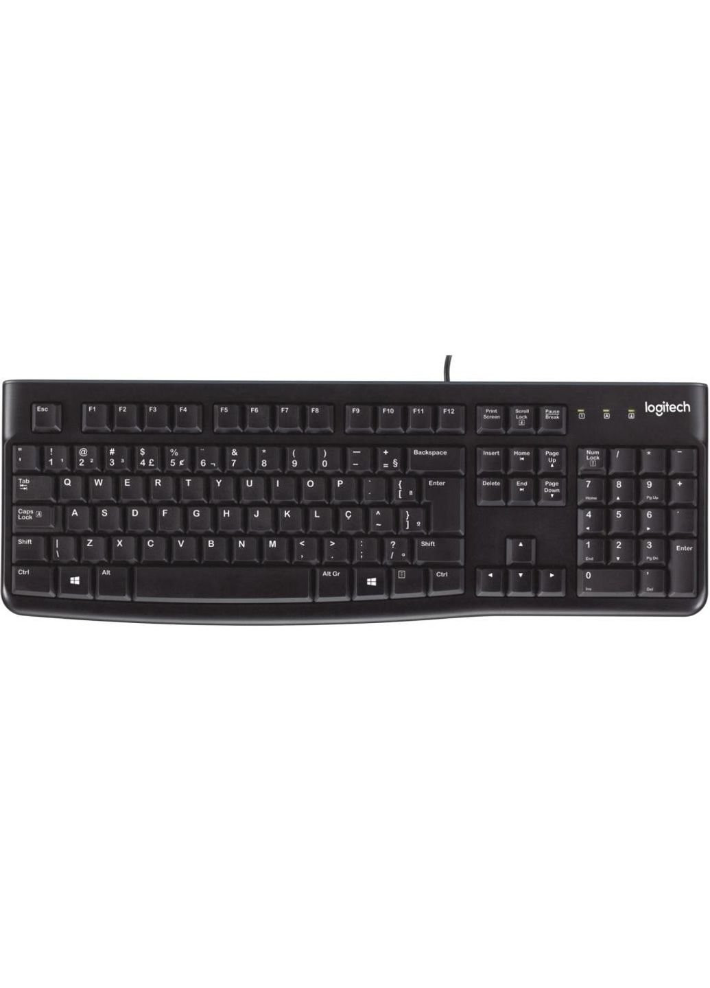 Клавіатура K120 UKR (920-002643) Logitech (250604503)