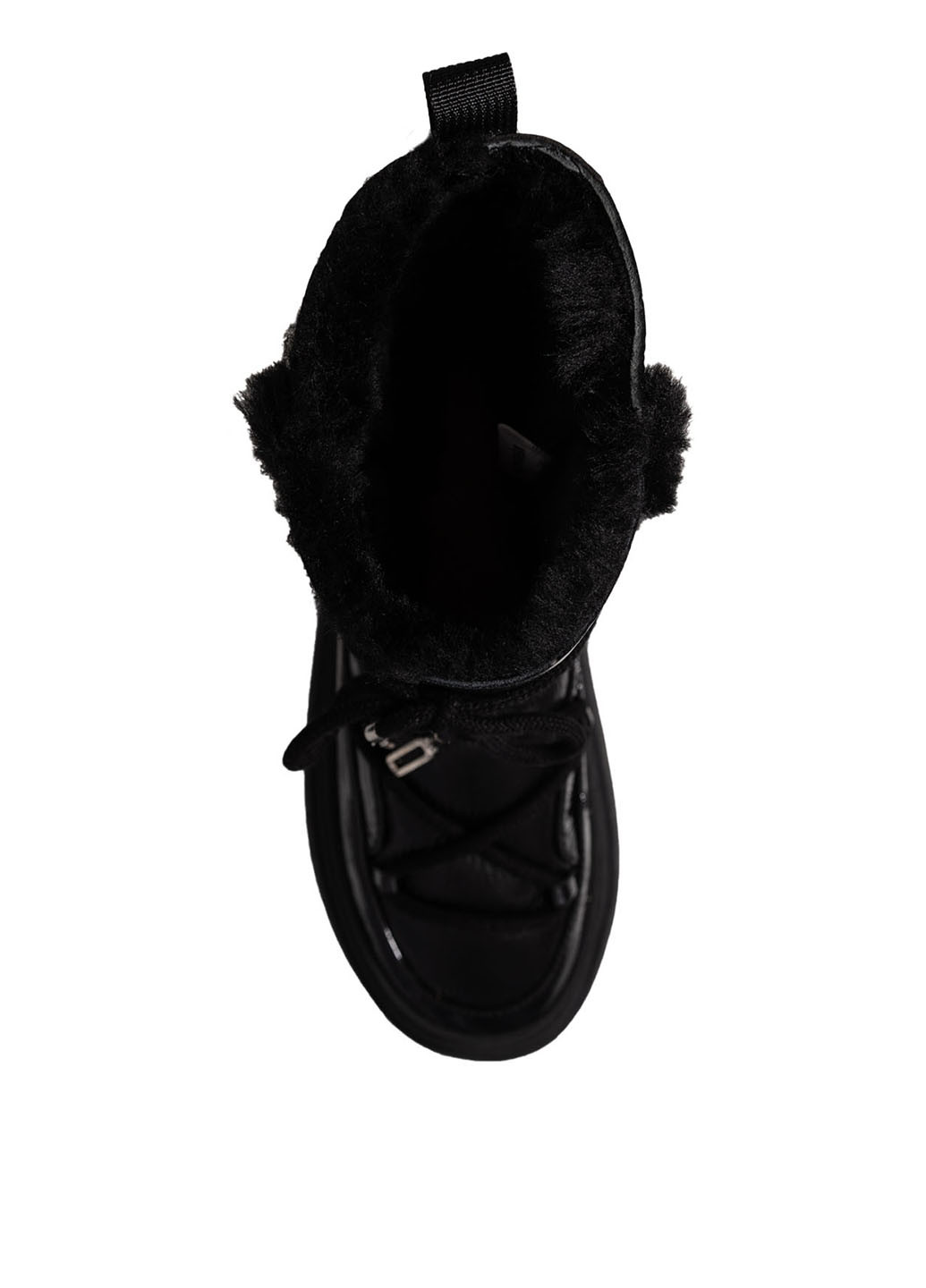 Зимние ботинки Verendina со шнуровкой, лаковые, с мехом
