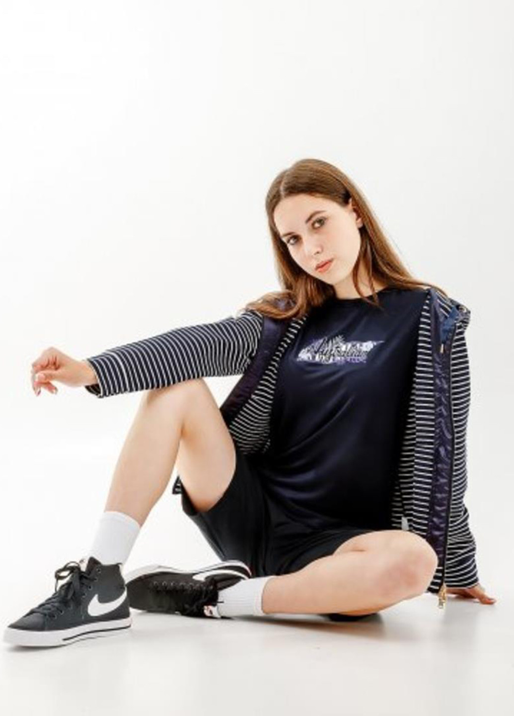 Толстовка LSDGC0010-020 Australian STRIPES HOODIE POLYVISCOSA (321302591)