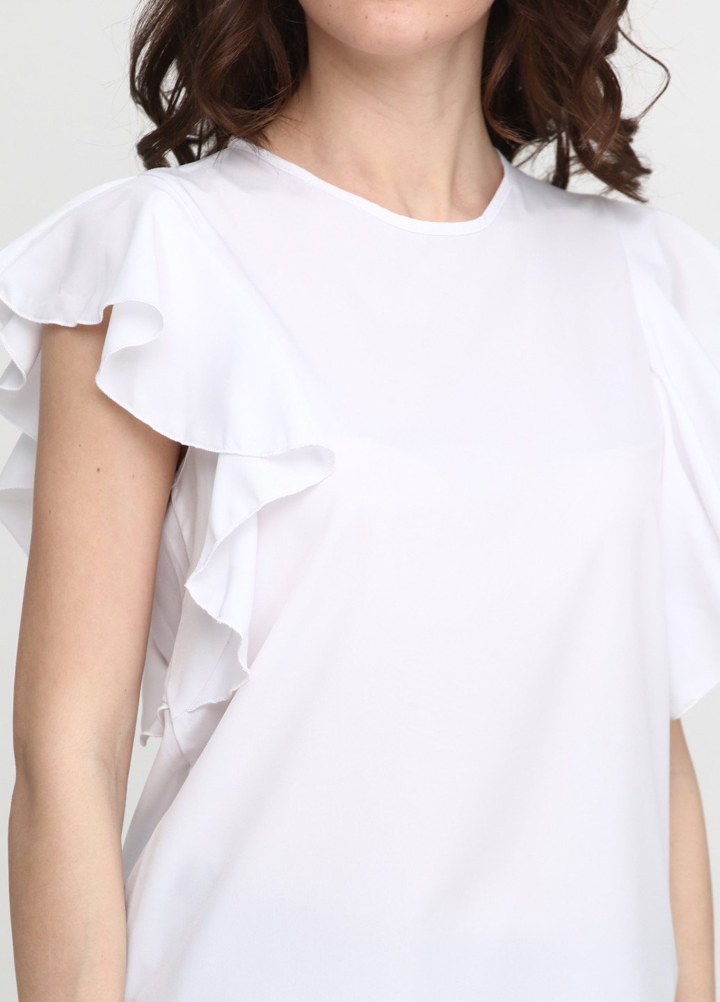 Белая летняя блуза ANVI