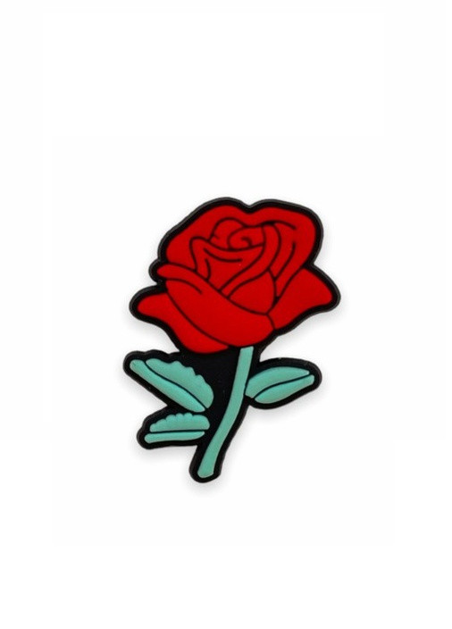 Джибитсы для Красная роза № 65 Crocs jibbitz (253719446)