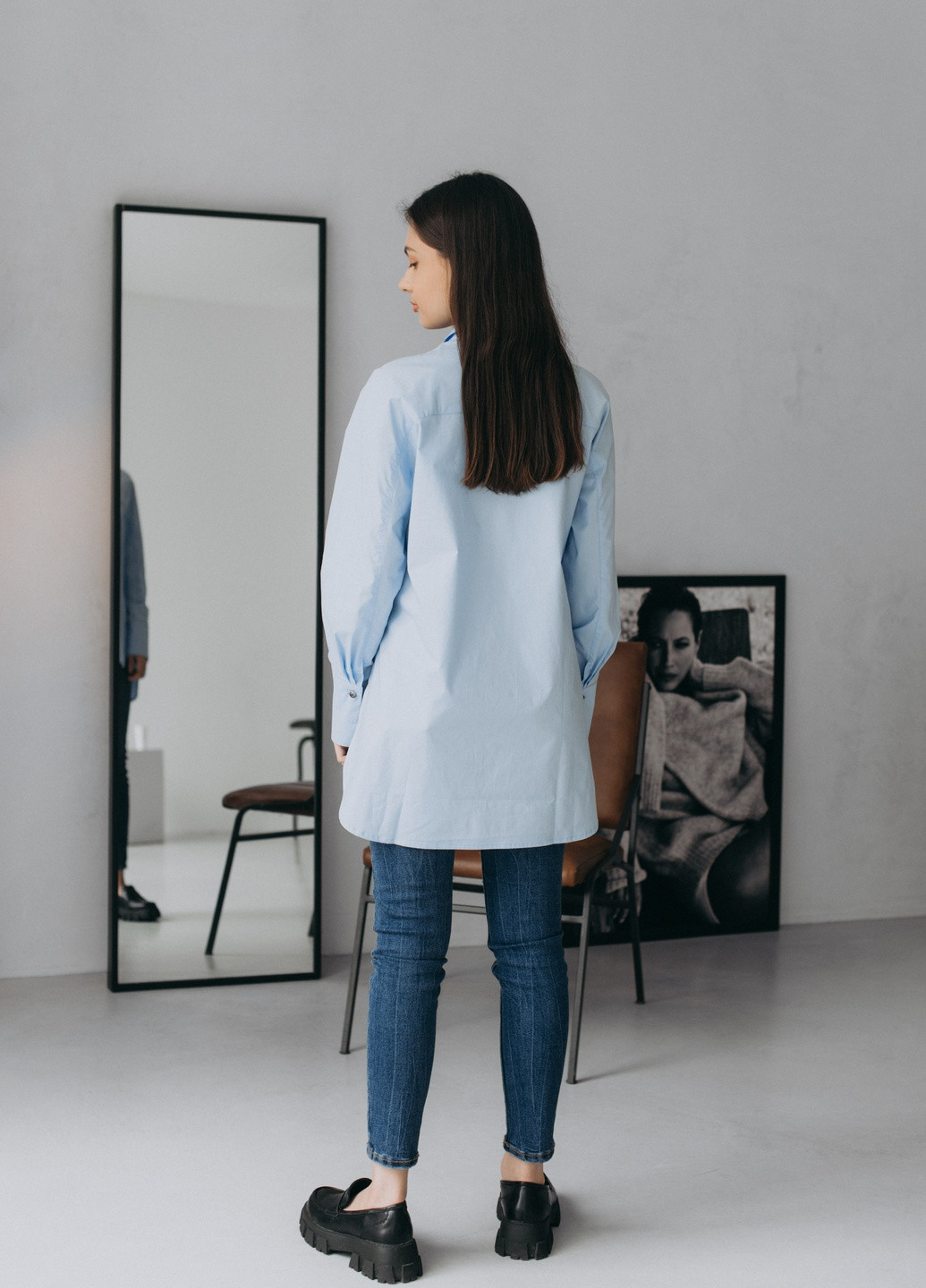 Сорочка Така Барвиста Оверсайз (253393756)