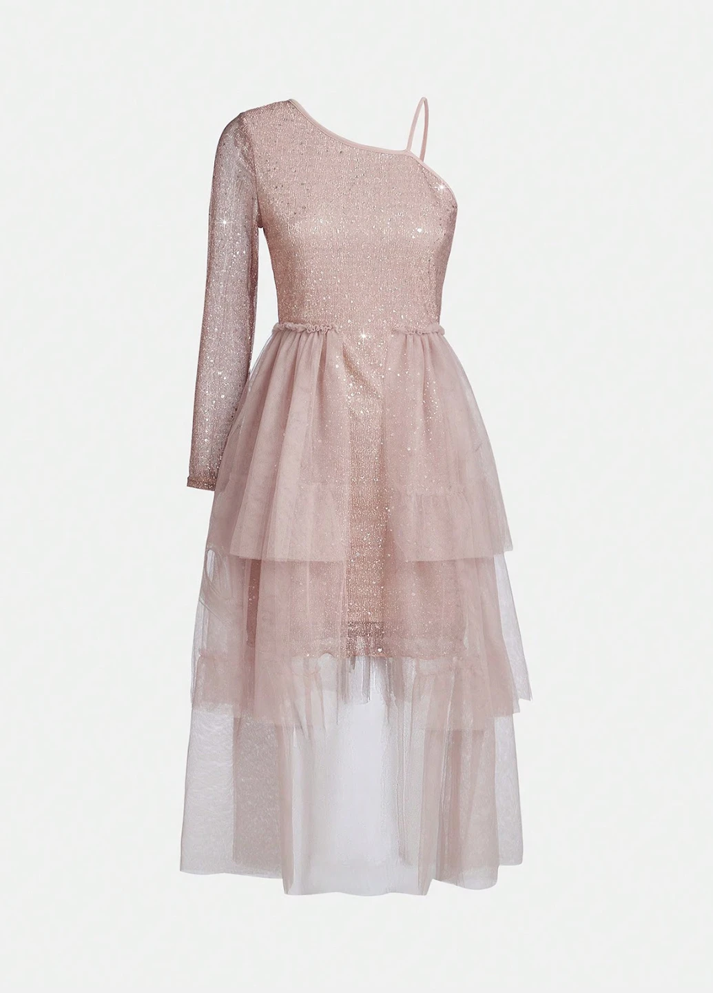 Кремова сукня SHEIN (329544532)