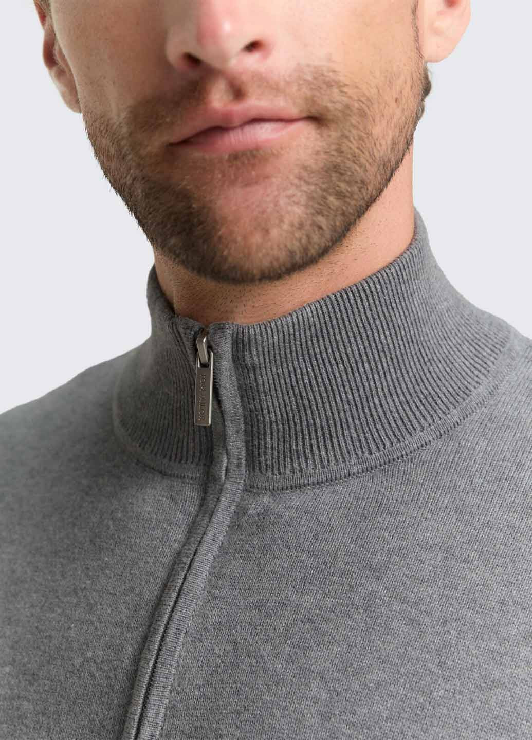 Сірий демісезонний светр Tom Tailor