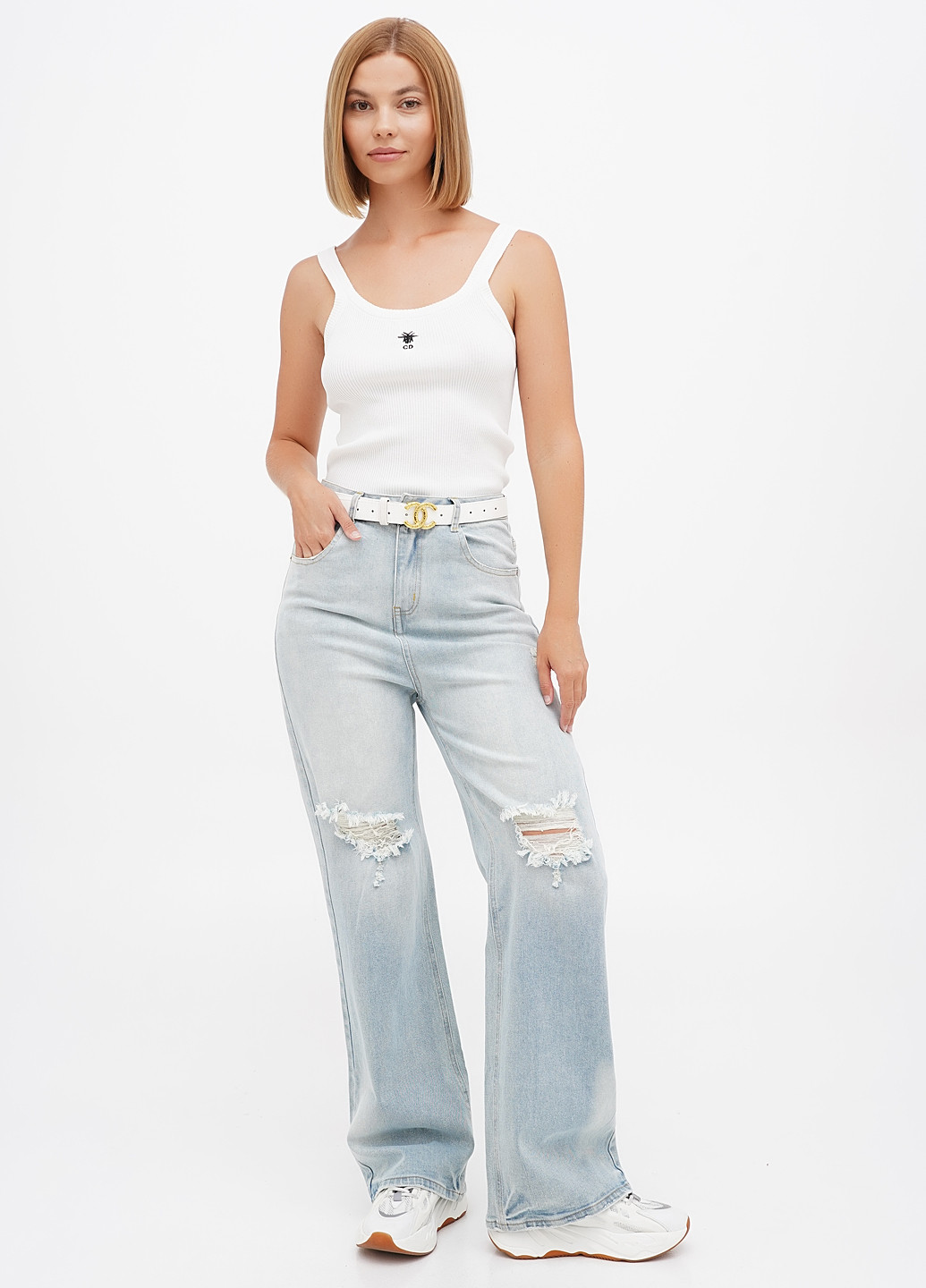 Джинсы Chanel - (300851348)