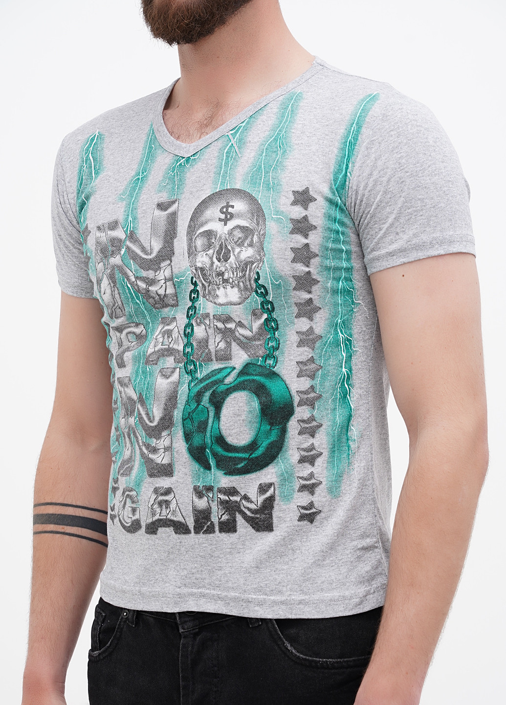 Серая футболка White Paradise