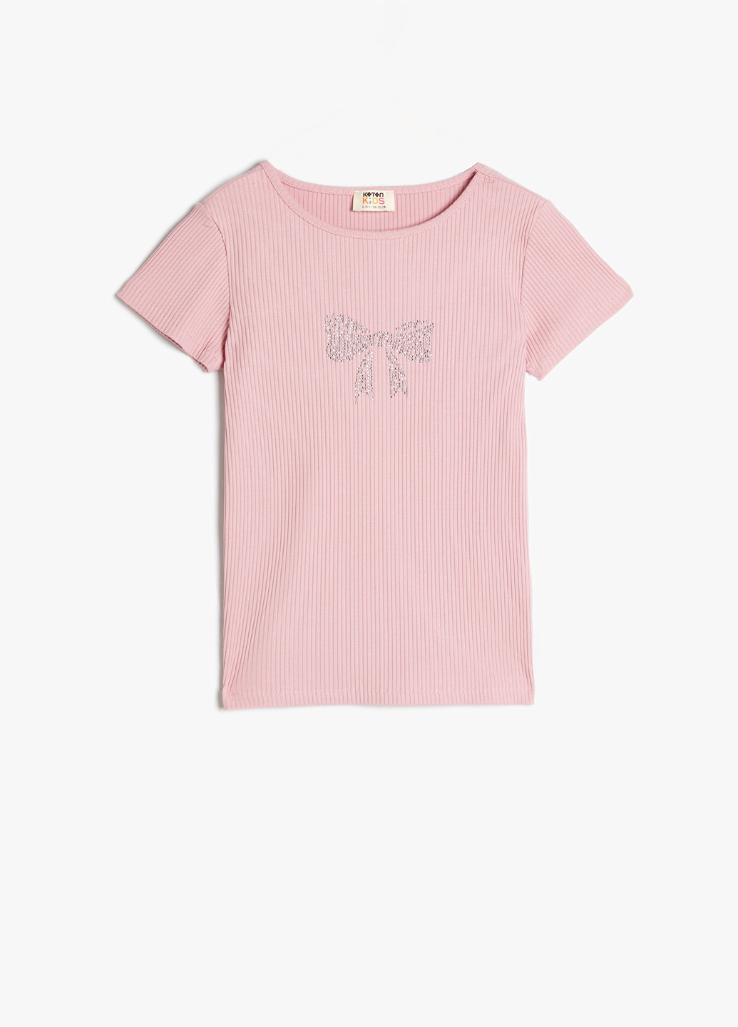 Світло-рожева літня футболка KOTON